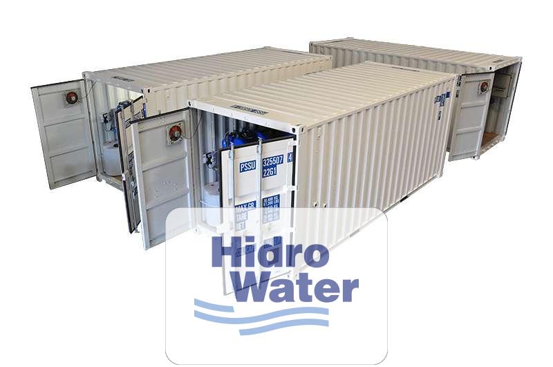 POTABILIZADORA EN CONTAINER 168 m3/d HIDRO WATER