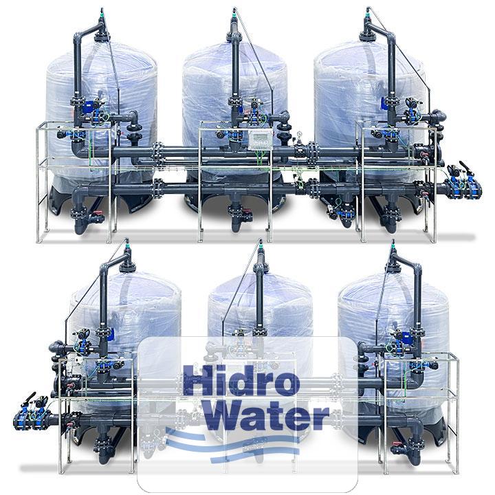 thumbnail image 2 of Direct Water Filters Triple Deluxe Under Sink Filtration System – Removes Limescale & Chlorine, Coconut Shell Carbon 2 of 6