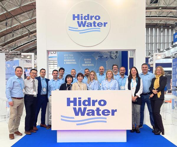 foto equipo aquatech amsterdam 2023 AQUATECH HIDRO-WATER