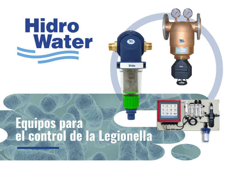 equipos para el control de la legionella Hidro-water
